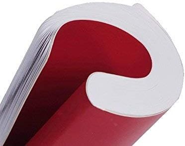 Zequenz Classic 360 Signature Series, Tamaño B6 Mediano, Color Rojo, Papel en blanco, cuaderno de tapa suave, diario encuadernado suave, 5 “x 7”,