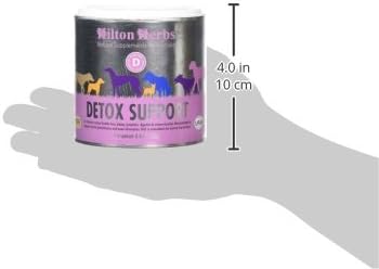 Hilton Herbs Canine Detox Support Suplemento de función hepática herbaria para perros, bañera de 4.4 onzas