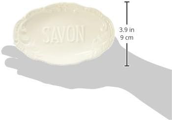 Abbott Collection Jabón en relieve “S.A.V.O.N” blanco