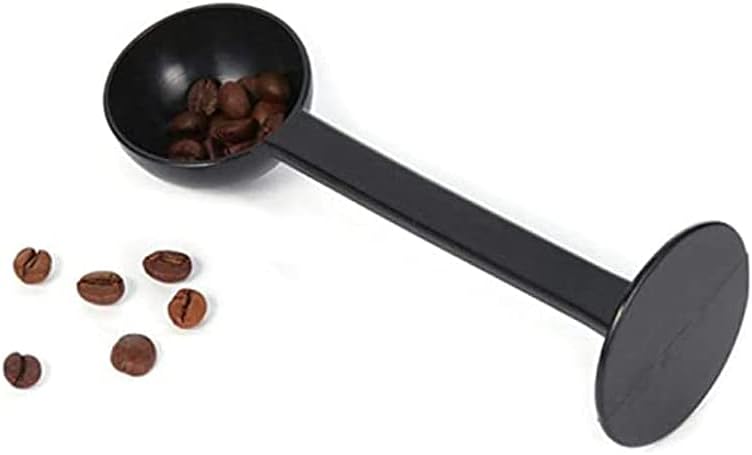 2 en 1 cuchara de café de doble uso grano polvo cucharada 0.35oz cocina casera estándar cuchara de medición de plástico café té herramientas