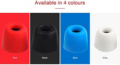 Tapón súper suave para los oídos, 3 pares T400t500 (l m s) de calibre de 0.193 in, almohadillas de espuma de memoria, almohadillas de silicona de