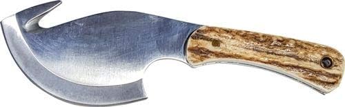 Uncle Henry 2201UH – Cuchillo de acero de alto carbono D2 de 7.5 pulgadas con espiga completa con hoja de 3.5 pulgadas y mango de cuerno de ciervo