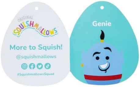 Squishmallows por Kellytoys Disney Series (Genie 6.5 pulgadas)