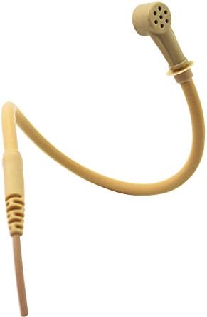 J K MIC-J 069 Auriculares con gancho para la cabeza Micrófono unidireccional compatible con el sistema de micrófono inalámbrico AKG Samson – Mini