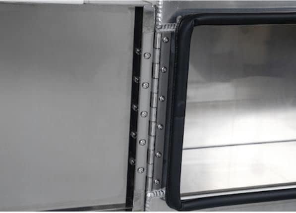 Buyers Products 1762621, 18x24x36 caja de aluminio del camión wpuertas dobles del granero