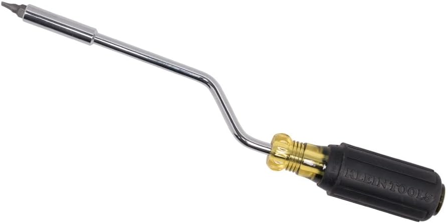 Klein Tools 67100 Juego de destornilladores múltiples, fabricado en Estados Unidos, destornillador Rapi-Driv intercambiable 2 en 1 con Phillips y