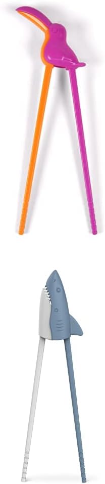 TOUCAN – Palillos Munchtime, talla única y Genuine Fred Shark Munchtime, talla única, multicolor