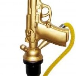 Zebra Smoke Pistola pequeña Pipa de vidrio cachimba (oro) Zebra Smoke Pistola pequeña Pipa de vidrio cachimba (oro)