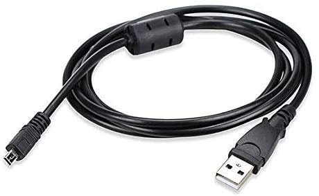 Saipomor UC-E6 Cable USB de repuesto para cámaras digitales Panasonic Lumix DMC-FS3 DMC-FH4 DMC-FH7 DMC-FS12 DMC-FT5 DMC-FP8 DMC-FX01 (3.3 pies)