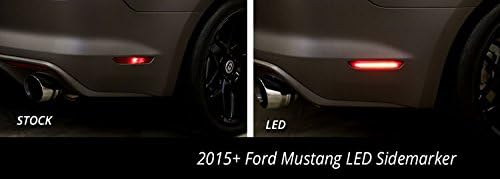 Diode Dynamics sas-1071RS – Marcador lateral LED ahumado (Ford Mustang 2015-2016 (par))