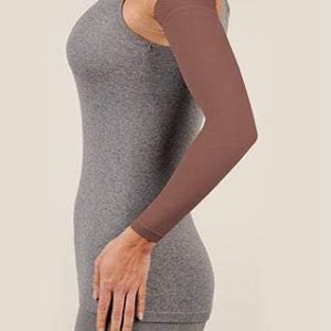 Juzo Manga blanda del brazo 15-20 mmHg, borde de silicona (IV, canela) Juzo Manga blanda del brazo 15-20 mmHg, borde de silicona (IV, canela)