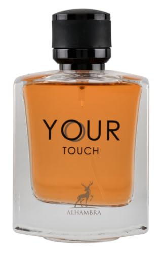Lattafa Maison Alhambra Your Touch Eau de Parfum en espray para hombre, 3.4 onzas