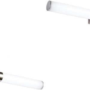 Angoily 2 piezas 18 lámpara de tocador de baño, luz de tocador para maquillaje, luz debajo del gabinete, luz de pared recargable, decoración de Angoily 2 piezas 18 lámpara de tocador de baño, luz de tocador para maquillaje, luz debajo del gabinete, luz de pared recargable, decoración de