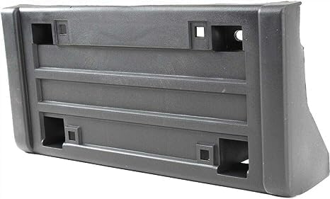 Chevy C1500 Soporte de placa frontal GM1068101 compatible con Chevy C1500 tamaño completo 1988-2002 con tira de impacto que reemplaza OE 15990674