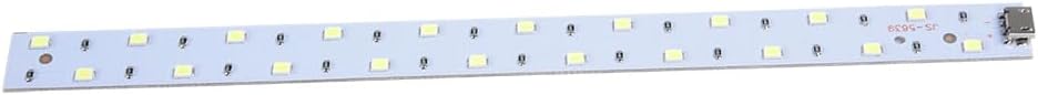 Studio Box – Luz LED, mini 6400 K para tienda de fotos, luz LED, alimentada por USB, tira de luz plegable para tienda de fotos para caja de estudio,