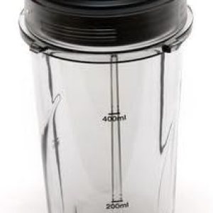 Ninja Blender Cup  16 oz Single Serve to go Taza con sorbo y tapa de sellado  se adapta a QB3000SS y Ninja 2 en 1 QB3000 QB3004 QB3005 Ninja Blender Cup  16 oz Single Serve to go Taza con sorbo y tapa de sellado  se adapta a QB3000SS y Ninja 2 en 1 QB3000 QB3004 QB3005