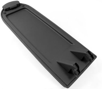 Fundas para reposabrazos de consola central de tela negra con pestillo para Volkswagen VW Golf Jetta Bora MK4 GTI R32  Polo 9N 9N3  Passat B5  Skoda