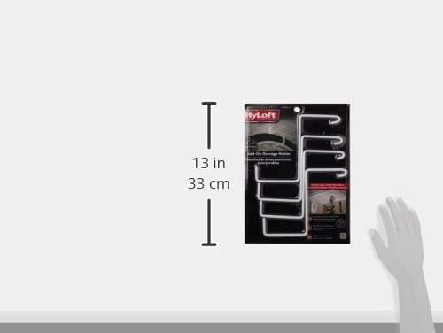 Gancho accesorio para almacenamiento, de la marca HyLoft, para estante de techo HyLoft modelo 540, 4 unidades