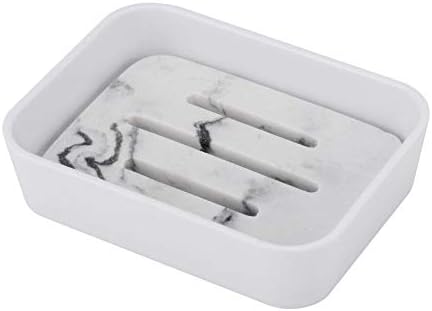 KRALIX Shais – Juego de accesorios de baño de 4 piezas, incluye soporte para cepillos de dientes, dispensador de loción, jabonera y vaso, color