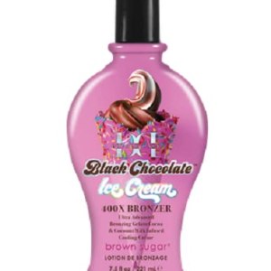 Doble Helado de Chocolate Negro Oscuro 400X Bronceador 7.5oz Doble Helado de Chocolate Negro Oscuro 400X Bronceador 7.5oz