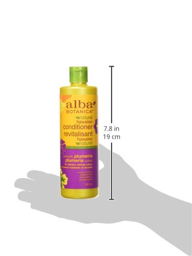 Alba Botanica, Plumeria replenshing Acondicionador hawaiano, 12ozâ