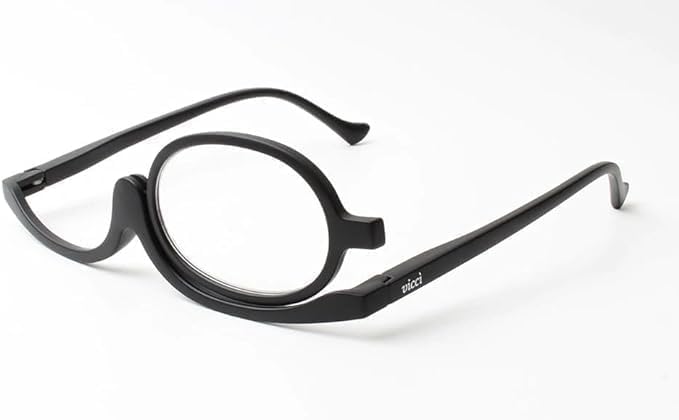 VICCI Lentes de lectura de maquillaje  Lectores cosméticos duraderos y ligeros, lentes de aumento para mujer