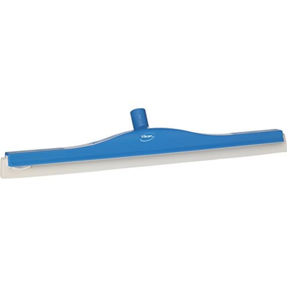 Vikan, Escobilla de goma azul, cuello giratorio, piso, 24 “, PPRB, 7764