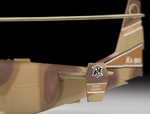 Zvezda 500787216 500787216-172 Helicóptero de ataque ruso Hokum Kit de construcción de plástico Kit de montaje para principiantes Oliva detallada