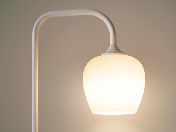 Pantalla de cristal ópalo, pequeña pantalla de repuesto para lámpara de mesa, lámpara de pie, apliques de pared, pantalla moderna blanca,