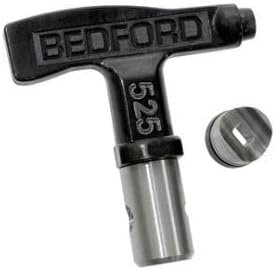 Bedford Precision 33-7525 Punta reversible Orificio de .025 pulgadas, ventilador de 10-12 pulgadas, repuesto para Graco RAC 5 y Titan