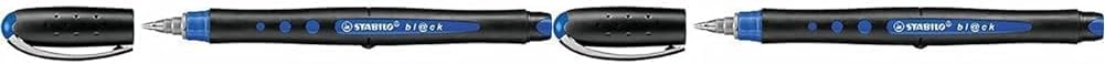 STABILO Bionic 370140 – Bolígrafo (2 unidades), color azul (0.020 in)