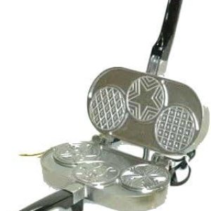 C. Palmer Mfg. Plancha de pizza de tres redondas, modelo 3000 C. Palmer Mfg. Plancha de pizza de tres redondas, modelo 3000