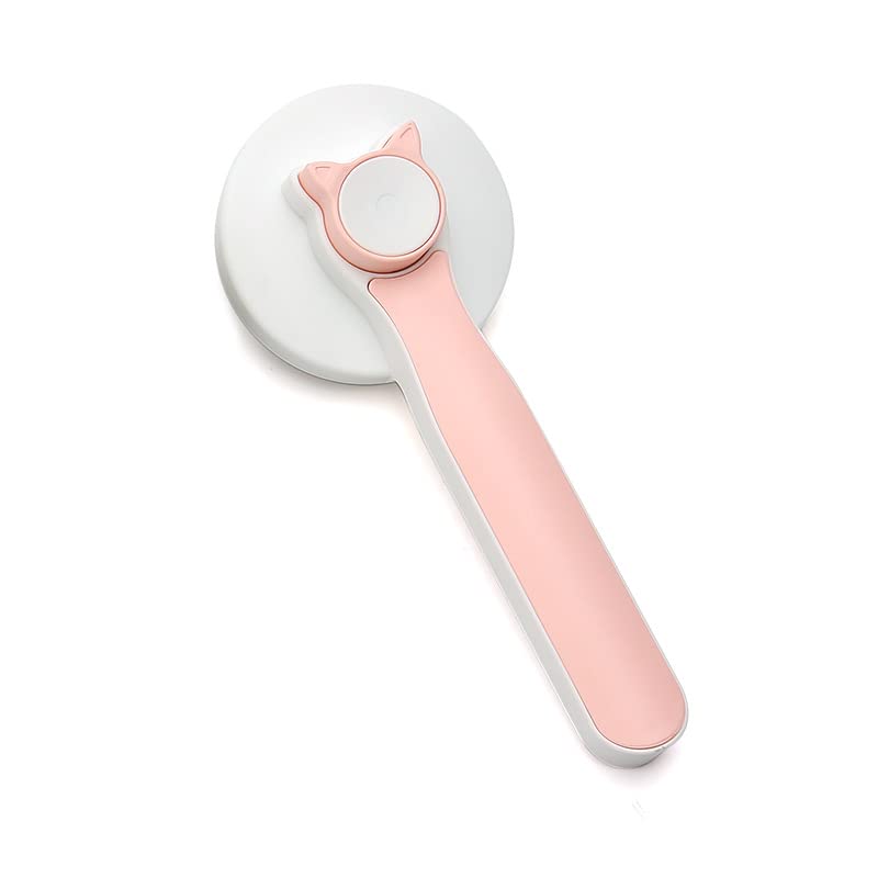 Cepillo para mascotas para amigos peludos, cepillo autolimpiante para gatos con liberación de pelo para desprendimiento y aseo, cepillos de limpieza