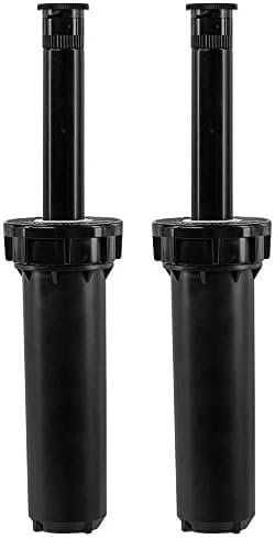 Orbit 54511 – Aspersor profesional de tira lateral emergente de 4 pulgadas, 1 unidad (paquete de 2), color negro