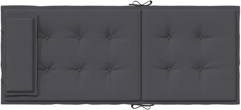 Tidyard Highback – Cojines para silla de jardín, juego de 4 cojines de repuesto para muebles de patio, tela Oxford, para interiores y exteriores,