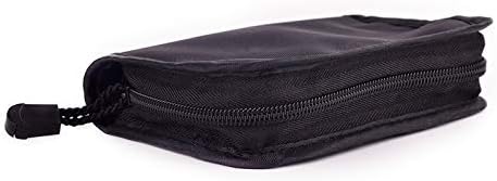 Hooshion Kit de estuche organizador para diabéticos, kit de prueba de diabetes, bolsa de almacenamiento para medidor de glucosa en sangre, estuche