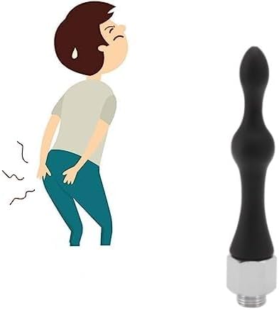 Limpiador de enemas de silicona, fácil de usar, limpiador de enema de ducha portátil, cómodo, de alta dureza para baño (tipo A)