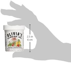 Hydrofarm Solution OCG1 Gel de clonación Olivia para fertilizantes de plantas, 2 onzas, natural