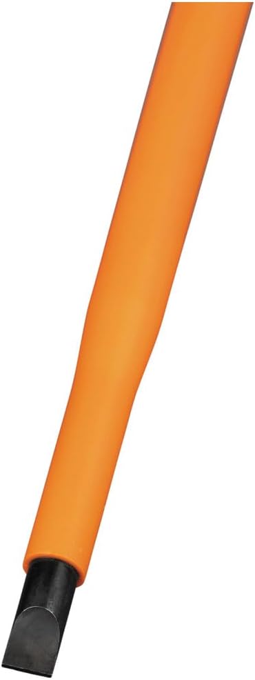 Klein Tools 6866INS – Destornillador aislante, punta de gabinete de 1000 V de 516 pulgadas, destornillador con vástago de 6 pulgadas, punta
