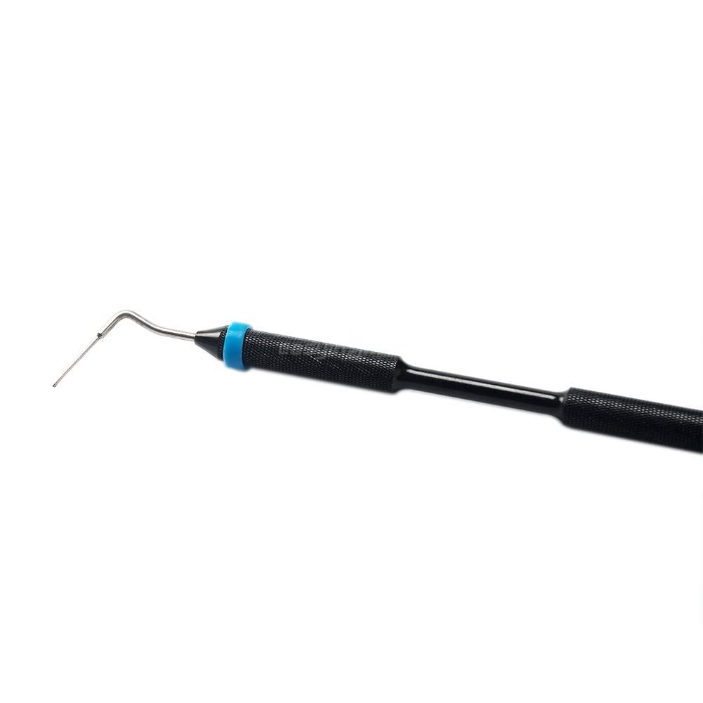 Banda de anillo de silicona dental con código de color para instrumento de silicona autoclave 8 opciones de color (pequeño, azul cielo)