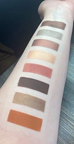 Plantilla adhesiva para muestras de maquillaje, paquete de 6 plantillas de vinilo para muestra, suministros para artistas de maquillaje, suministros