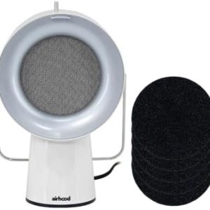 AirHood Campana extractora con cable Extractor de cocina portátil con 5 filtros de aire de carbón activado y filtro de aceite de acero inoxidable AirHood Campana extractora con cable Extractor de cocina portátil con 5 filtros de aire de carbón activado y filtro de aceite de acero inoxidable