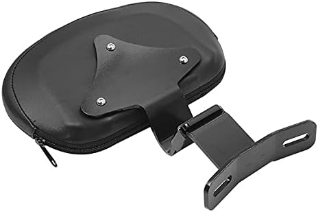 Respaldo delantero negro con almohadilla compatible con Harley Touring CVO Street Glide Road King Road Glide 2009-2022 2021 2020