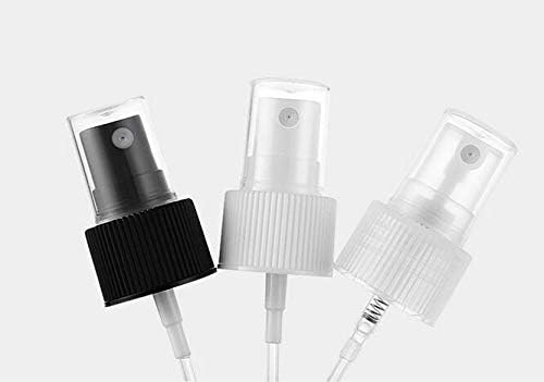 3 botellas de aluminio de niebla fina con pulverizador de bomba negra, recipientes de atomizador de muestra vacía para aceites esenciales, perfume,