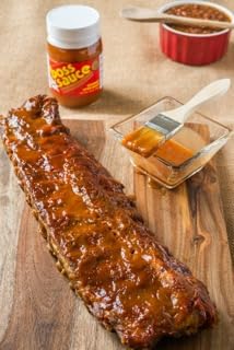 Boss Sauce Suave (paquete de 2, botellas de 16 onzas). Tentador, dulce y picante gourmet después de la puré  Mejora el sabor de cualquier carne,