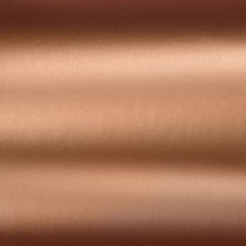 VViViD + Rollo de película de vinilo prémium de oro rosa metálico mate (6 pulgadas x 5 pies)
