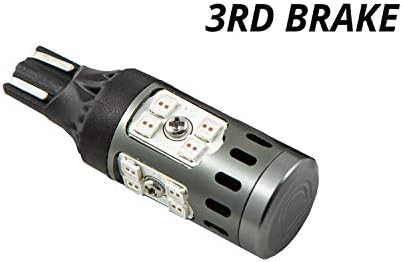 Diode Dynamics 3 luz de freno LED puede usarse con Nissan Frontier 2005-2023 (uno), 921 HP5