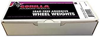 Gorilla Automotive 10012BG Gor 1 Oz L.P. 32-6 Oz Tiras – Negro
