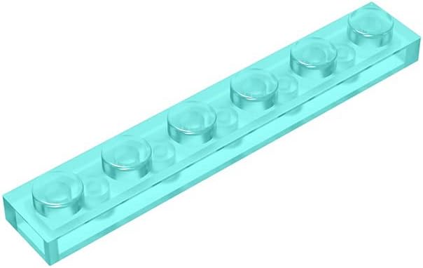 Placa de construcción clásica de 1 x 6 pulgadas, 100 piezas, compatible con piezas y piezas Lego 3666, juego creativo, 100% compatible con todas las