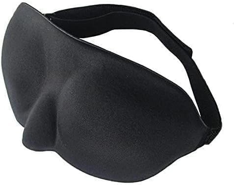 Máscara de sueño para dormir, máscara de ojos 3D para dormir, máscara de ojos para ayudar a los ojos, sombra de parche, masajeador de belleza,